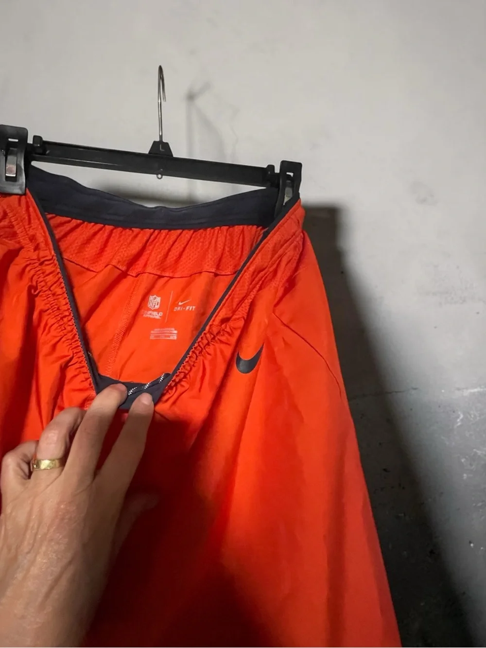 Nike Men’s Orange Chicago Bears Athletic Shorts
